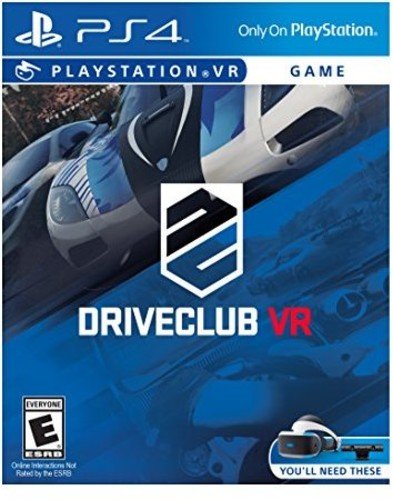 Sony VR DriveClub PS4 Básico PlayStation 4 vídeo - Juego (PlayStation 4, Racing, Modo multijugador, E (para todos))