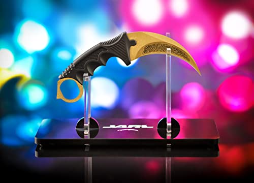 Soporte de exhibición de Cuchillos Karambit CS GO IRL - Colección - Counter Strike - Decoración - Regalo para Fans de CSGO o Cuchillos