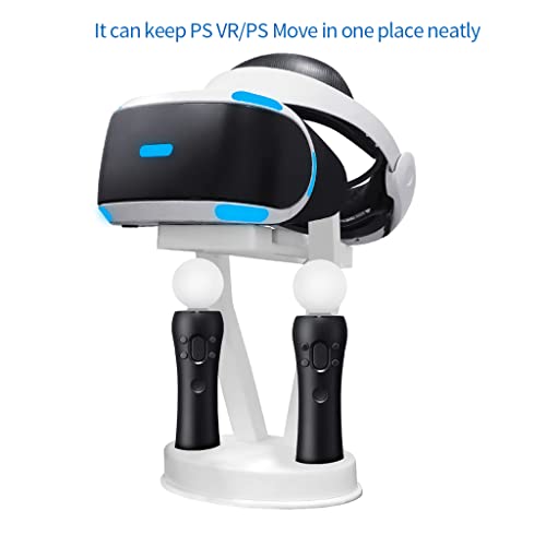 Soporte de pantalla para mando de realidad virtual compatible con Oculus Quest 2/PS VR Virtual Reality Negro Blanco VR Headset-Holder Headset-Holder VR Headset-Headset-Halter para Oculus