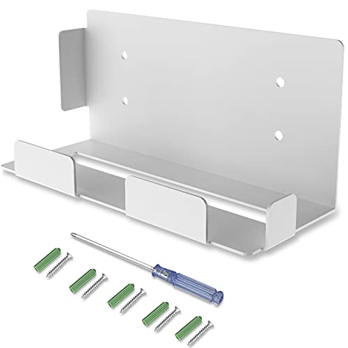 Soporte de pared para consola PS5, Accesorios PS5, Compatible con la consola ps5, Soporte de pared con rejillas de ventilación, Soporte de pared PS5 de metal sólido, (con destornillador y tornillos)