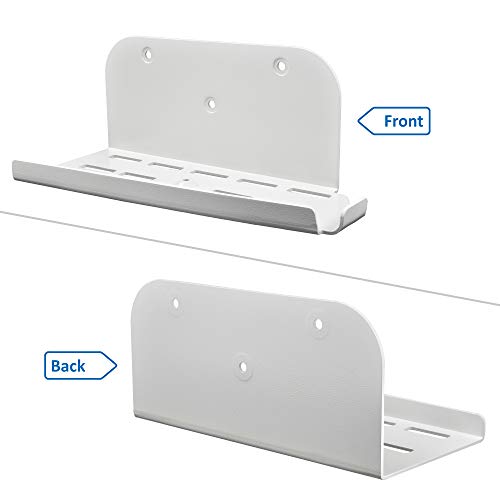 Soporte de pared para PS5, estable, limpio y que ahorra espacio, fácil instalación en la pared detrás o junto a su televisor (blanco)