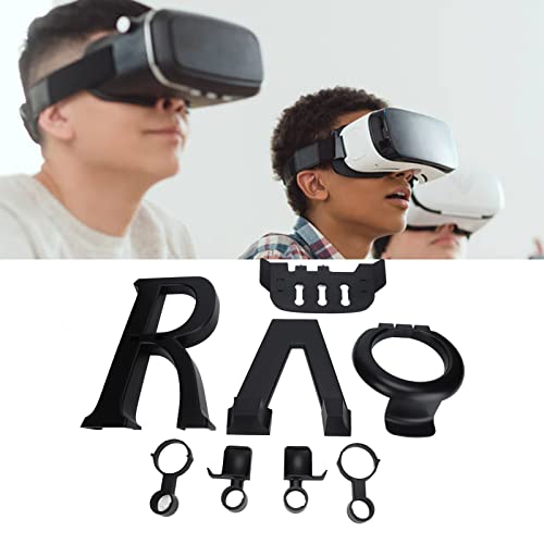 Soporte para Gafas de Realidad Virtual, Soporte de Pantalla Universal Y Estación de Montaje del Controlador, para Oculus Quest, para Rift, para HTC Vive, para índice de Válvulas, para HP(negro)