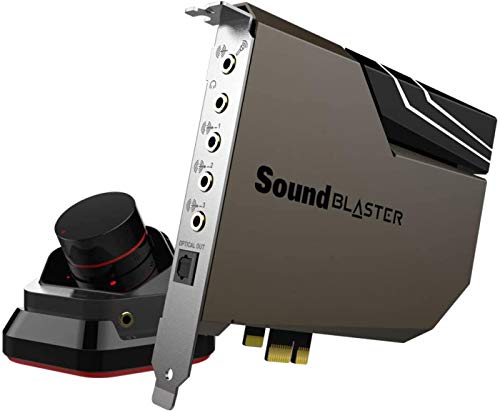 SOUND BLASTER AE-7 - Hi-Res PCI-E DAC and AMP Sound Card with Xamp Discrete Headphone Bi-Amp and Audio Control Module