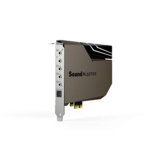 SOUND BLASTER AE-7 - Hi-Res PCI-E DAC and AMP Sound Card with Xamp Discrete Headphone Bi-Amp and Audio Control Module