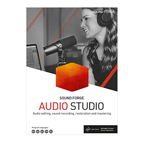 SOUND FORGE Audio Studio – Version 15|Standard|2 Geräte|unlimited|PC|Download|Download