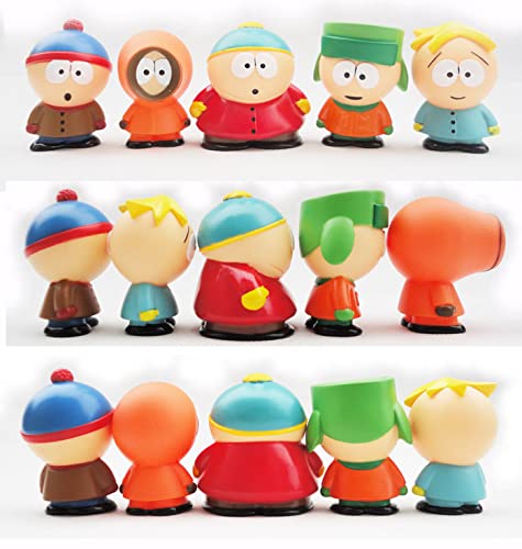 South Park - Juego de muñecas de la primera generación de South Park Kyle / Kenny / Cartman / Marsh / Colección de muñecas