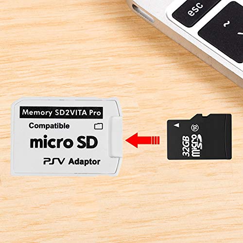 SovelyBoFan Versión 6.0 Sd2Vita para PS Vita Tarjeta De Memoria TF para Psvita Tarjeta De Juego PSV 1000/2000 daptador 3.65 Sistema Tarjeta Micro- R15