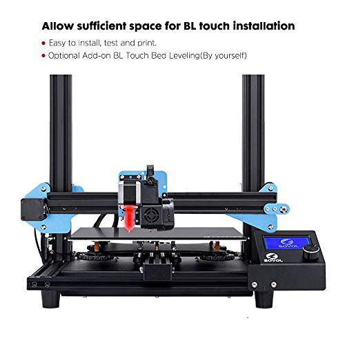 SOVOL SV01 Impresora 3D con extrusora directa, plataforma de vidrio con calefacción por lecho de impresión y fuente de alimentación de marca, 280 mm x 240 mm x 300 mm