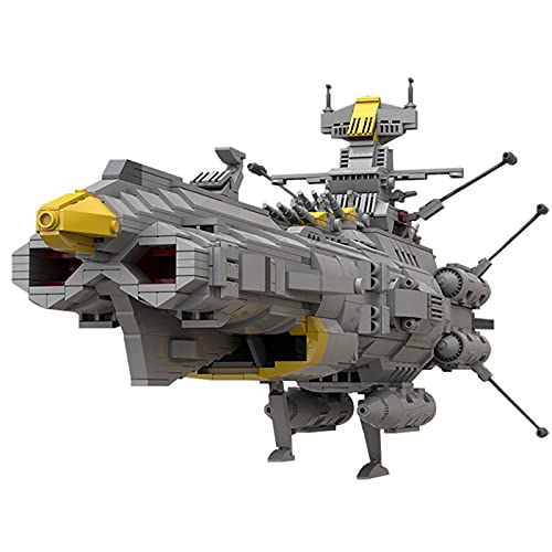 Space Battleship Andromeda Model, Star Wars Series 2187 Juego Construcción de Piezas, Modelo Exclusivo Coleccionista de MOC, Compatible con Lego Star Wars