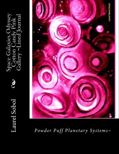 Space Galaxies Odyssey Cotton Candy Pink Gallery ~Lined Journal (Star Wars, Space and Earth)