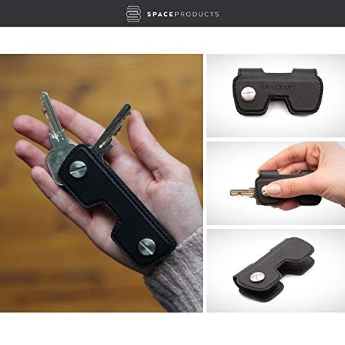 Space Key I Space Products - Estuche para llaves para hombre y mujer, pequeño bolsillo para más orden, funda innovadora para llaves en los tamaños pequeños y grandes