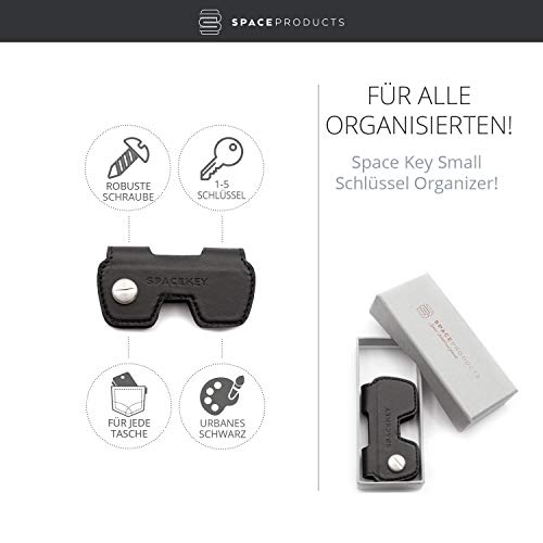 Space Key I Space Products - Estuche para llaves para hombre y mujer, pequeño bolsillo para más orden, funda innovadora para llaves en los tamaños pequeños y grandes