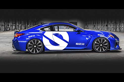 Sparco SPC1491BKGR Tapacubos Lazio, Negro/Gris, Set de 4, 14 pulgadas