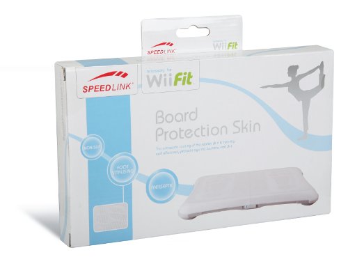 Speed-Link Board Protection Skin for WiiFit, white, Blanco