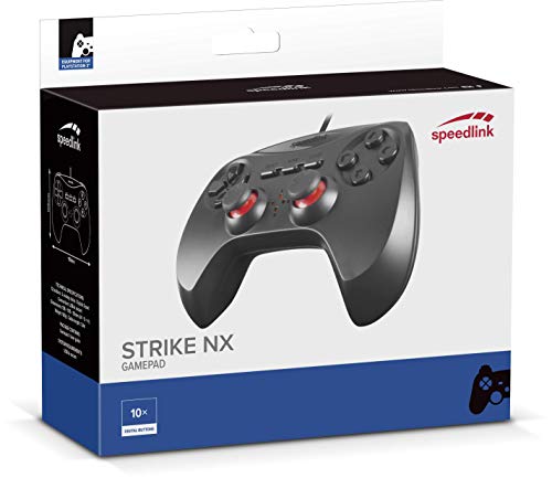 Speed-Link Strike NX Gamepad - for PS3, Black