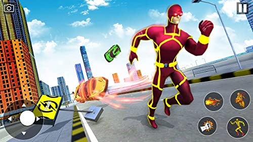 Speed Superhero Games: Miami City Crime Simulator, Flash Hero Rescue Survival Battle And Robot Transform Games