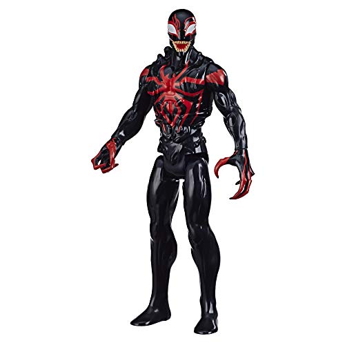 Spiderman Spider-Man Figura Titan Miles Morales Deluxe, Multicolor (Hasbro E87295X0)