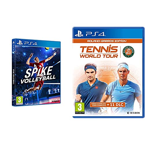 Spike Volleyball (Versión Española)+Tennis World Tour - Roland-Garros Edition [Versión Española]