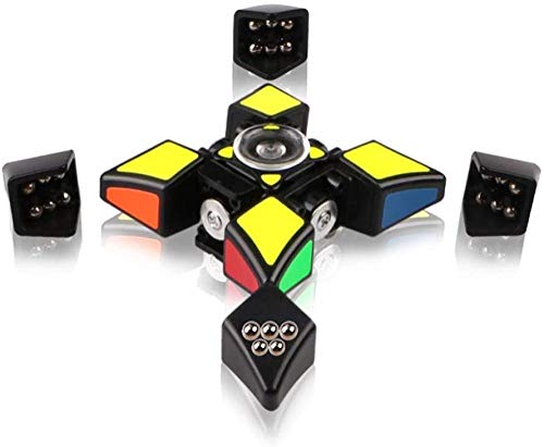 Spinner 1x3x3 Cubo de Floppy Puzzle Spinner Spinner Mano Mano Time Aliviar Alivio Toys para Adultos para niños Tatuajes-A Iteration