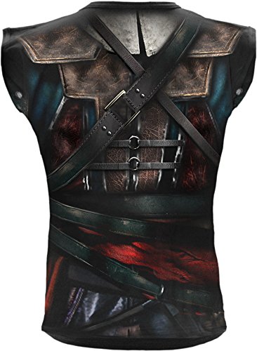 Spiral - Assassins Creed IV Black Flag - Allover Licensed Sleeveless T-Shirt Bla
