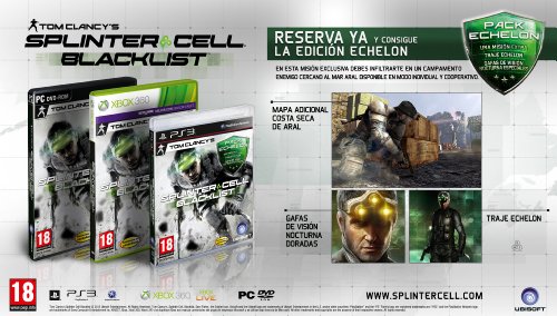 Splinter Cell Blacklist - Edición Echelon