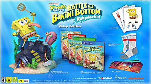 Spongebob SquarePants: Battle for Bikini Bottom Rehydrated - Edición Shiny (Xbox One)