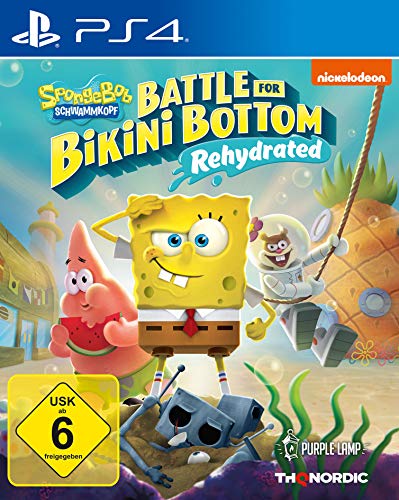 Spongebob SquarePants: Battle for Bikini Bottom - Rehydrated - PlayStation 4 [Importación alemana]