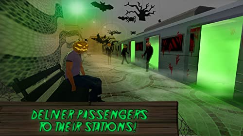 Spooky Halloween Subway Train Driver 3D: Metro Simulator Spooky Halloween Underground Train Station