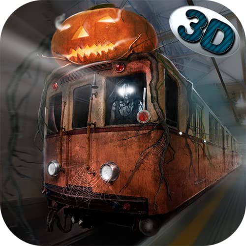 Spooky Halloween Subway Train Driver 3D: Metro Simulator Spooky Halloween Underground Train Station