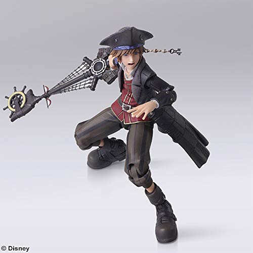 Square Enix Figura Sora Pirates of The Caribbean 15 cm. Kingdom Hearts III. Bring Arts