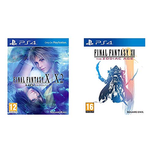 Square Enix Final Fantasy X/X-2: HD Remaster + Final Fantasy XII HD: The Zodiac Age, Edicion Standard