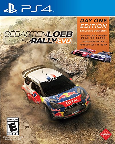 Square Enix Sébastien Loeb Rally EVO, PlayStation 4 - Juego (PlayStation 4, PlayStation 4, Racing, Milestone, January 29, 2016, E (para todos), En línea)