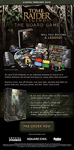 Square Enix- Tomb Raider Legends The Board Game Ingles (BGXTOMBZZZ05)