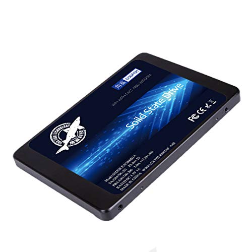 SSD SATA 2.5" 60GB Dogfish Unidad de Estado sólido Interna Unidad de Disco Duro de Alto Rendimiento para computadora portátil de Escritorio SATA III 6Gb / s SSD (60GB, 2.5''-SATA3