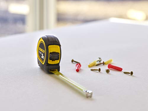 STANLEY 1-30-687 Flexómetro de Cinta de Acero, Único, 3 m