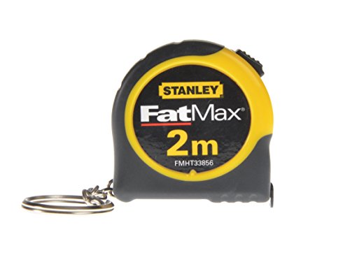 STANLEY FMHT1-33856 - Flexometro 2m x 13mm c/ llavero contenedor, 1 unidad