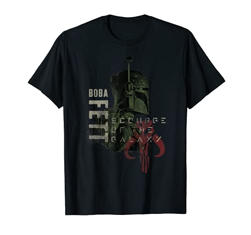 Star Wars Boba Fett Scourge of the Galaxy Camiseta
