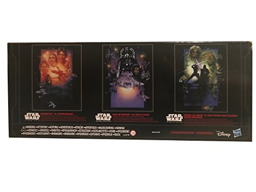 Star Wars figuras Set 6 Pack Saga Battle Pack (B5010) Episodio 1 – 3 personajes b4840