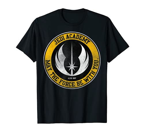 Star Wars Jedi Academy Gold Emblem Camiseta