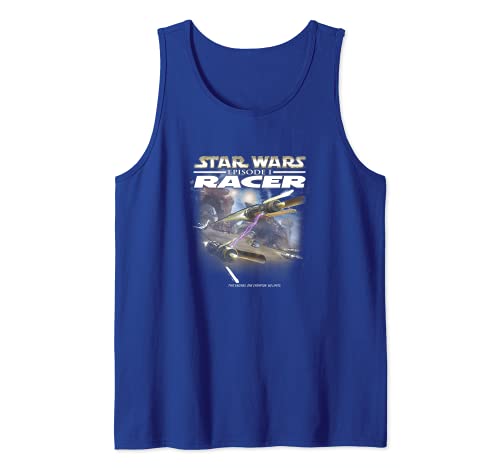 Star Wars Racer Game Cover Camiseta sin Mangas
