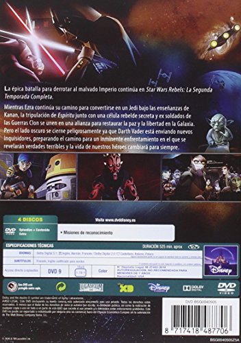 Star Wars Rebels - Temporada 2 [DVD]