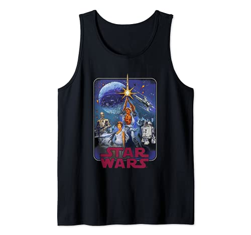 Star Wars Star Poster Redux Camiseta sin Mangas