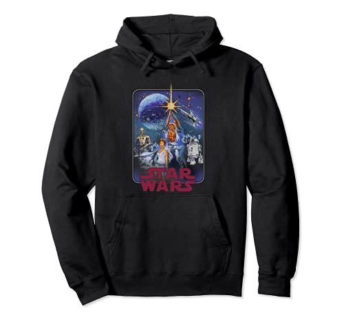 Star Wars Star Poster Redux Sudadera con Capucha