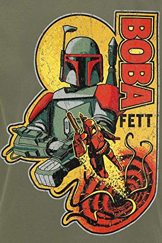 Star Wars T-Shirt Camiseta, Persimmon, S para Hombre