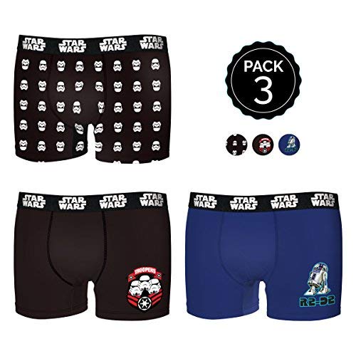 Star Wars T030-10 Bóxer, Multicolor (Multicolor 0), 12 años (Tamaño del Fabricante:10/12 ) para Niños