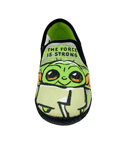 Star Wars Zapatillas mandalorianas Yoda para niños, color Verde, talla 33 EU