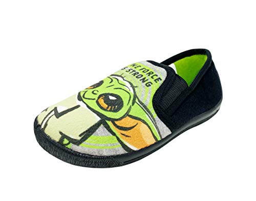 Star Wars Zapatillas mandalorianas Yoda para niños, color Verde, talla 33 EU