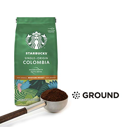 Starbucks Single Origin Colombia Café molido De Tostado Medio 6 Bolsa de 200g