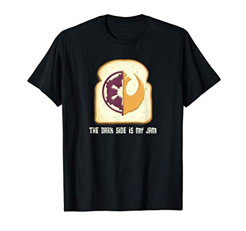 Stars Wars PB&J The Dark Side is My Jam Camiseta