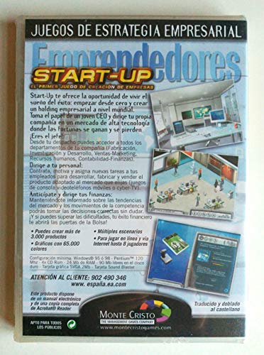 START-UP EL PRIMER JUEGO DE CREACIÓN DE EMPRESAS